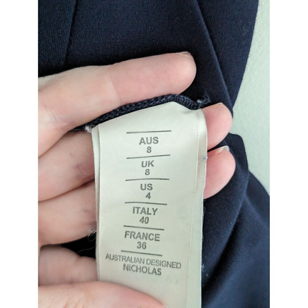 Nicholas Knot Front Off Shoulder Maxi Gown - Picture 9 of 10